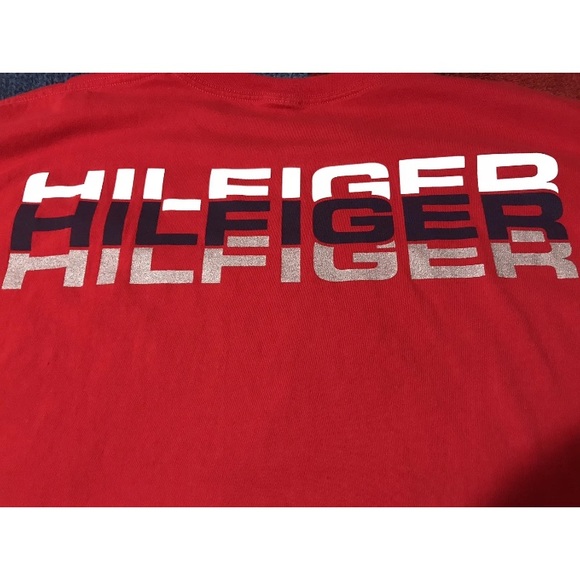 Vintage Tommy Hilfiger Jeans Long Sleeve Shirt XL p wing ski downhill 1 Rlx Cp x - Picture 8 of 11